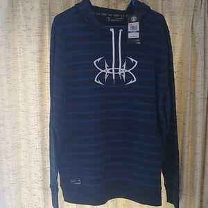 Woman's XL under Armour Fish Threadbodne hoodie BN